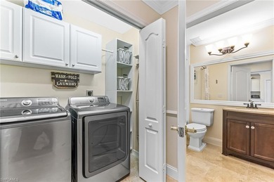 This first floor, turnkey furnished condo with an incredible on Cedar Hammock Golf and Country Club in Florida - for sale on GolfHomes.com, golf home, golf lot
