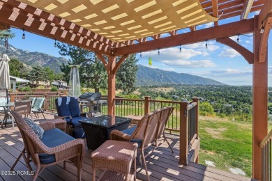 This beautiful custom home is perfectly positioned to showcase on Willow Creek Country Club in Utah - for sale on GolfHomes.com, golf home, golf lot