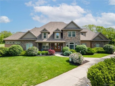 Welcome to this former Homearama dream home situated on the 6th on Heatherwoode Golf Club in Ohio - for sale on GolfHomes.com, golf home, golf lot