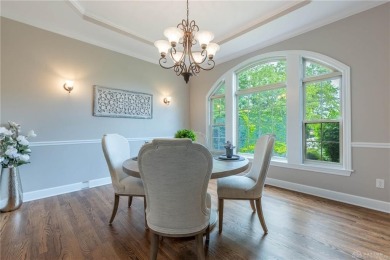 Welcome to this former Homearama dream home situated on the 6th on Heatherwoode Golf Club in Ohio - for sale on GolfHomes.com, golf home, golf lot