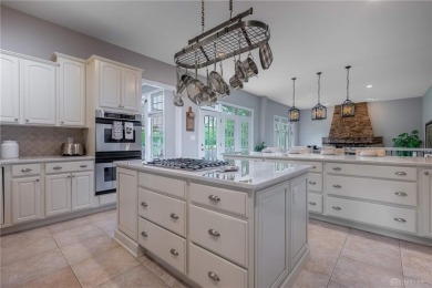 Welcome to this former Homearama dream home situated on the 6th on Heatherwoode Golf Club in Ohio - for sale on GolfHomes.com, golf home, golf lot
