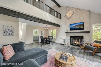 Showcasing lakeview luxury townhome in picturesque Pinecrest on Pinecrest Lake Golf and Country Club in Pennsylvania - for sale on GolfHomes.com, golf home, golf lot