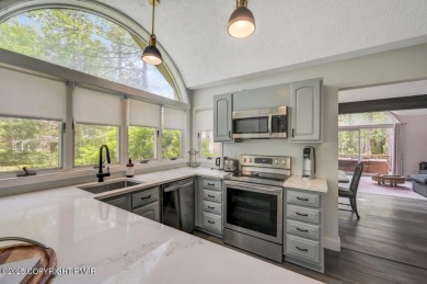 Showcasing lakeview luxury townhome in picturesque Pinecrest on Pinecrest Lake Golf and Country Club in Pennsylvania - for sale on GolfHomes.com, golf home, golf lot