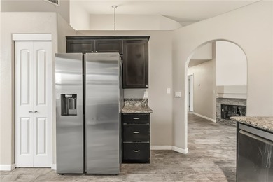 This charming 3 bedroom 2 bathroom home sits on a spacious on Desert Lakes Golf Course in Arizona - for sale on GolfHomes.com, golf home, golf lot