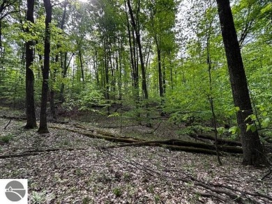 Go beyond the gated entrance, where a wooded winding drive on  in Michigan - for sale on GolfHomes.com, golf home, golf lot