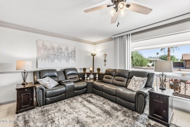 Welcome to this charming ''Sunlit Haven'' a 2BR/1 full bath/3/4 on PalmBrook Country Club in Arizona - for sale on GolfHomes.com, golf home, golf lot