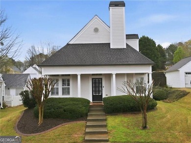 This Bridgemill cottage combines stylish modern updates with on Bridgemill Golf Club in Georgia - for sale on GolfHomes.com, golf home, golf lot