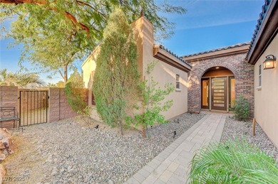 Sought after single-story home in Lake Las Vegas set on an on Falls Golf Course in Nevada - for sale on GolfHomes.com, golf home, golf lot