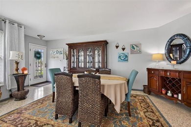 Wake up to peaceful waterfront views and glowing Gulf Coast on Jacaranda West Country Club in Florida - for sale on GolfHomes.com, golf home, golf lot