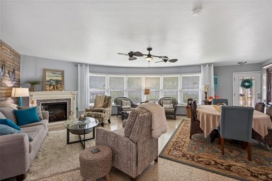 Wake up to peaceful waterfront views and glowing Gulf Coast on Jacaranda West Country Club in Florida - for sale on GolfHomes.com, golf home, golf lot