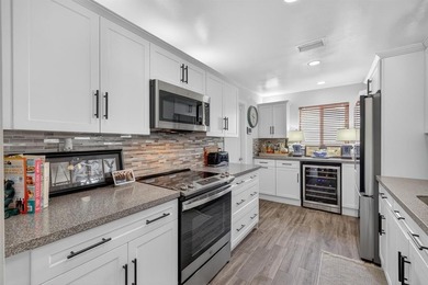 Beautifully renovated 2BR/2BA single-family home with NEW solar on Leisureville Community Association in Florida - for sale on GolfHomes.com, golf home, golf lot