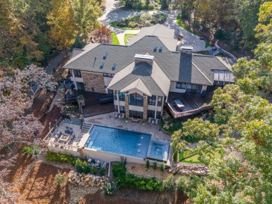 Discover an architectural masterpiece nestled on a sprawling on Governors Club in North Carolina - for sale on GolfHomes.com, golf home, golf lot