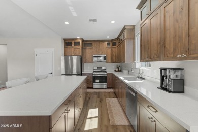 Welcome to this beautifully crafted 3-bedroom, 2.5-bath home on Elephant Rocks at Williams in Arizona - for sale on GolfHomes.com, golf home, golf lot