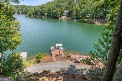 Quintessential Lake House! This Lakefront Home was Designed for on The Highlands Course at Lake Arrowhead in Georgia - for sale on GolfHomes.com, golf home, golf lot