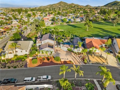 Welcome to 22883 Calcutta Drive, an exquisite retreat nestled on on Canyon Lake Country Club in California - for sale on GolfHomes.com, golf home, golf lot