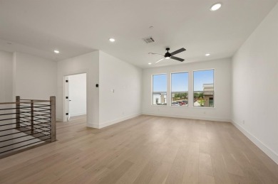 CADENCE HOMES STEWART floor plan.  Three story, modern elevation on TPC Four Seasons - Las Colinas Resort in Texas - for sale on GolfHomes.com, golf home, golf lot