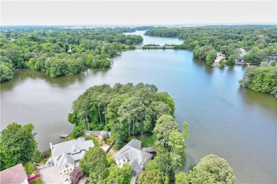 Amazing waterfront lot on a quiet peninsula at the end of a on Cypress Point Country Club in Virginia - for sale on GolfHomes.com, golf home, golf lot