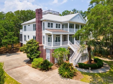 Situated within the quiet and private enclave of Island Green on DeBordieu Country Club in South Carolina - for sale on GolfHomes.com, golf home, golf lot