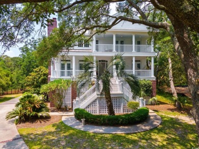 Situated within the quiet and private enclave of Island Green on DeBordieu Country Club in South Carolina - for sale on GolfHomes.com, golf home, golf lot
