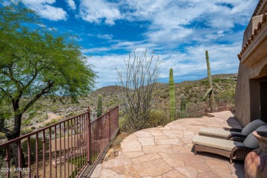 Like two homes in one! Sensational city light and mountain views on Desert Mountain Club - Apache Golf Course in Arizona - for sale on GolfHomes.com, golf home, golf lot