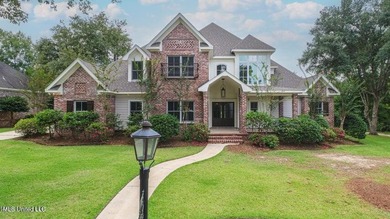 Luxurious custom built home located on the 1st hole in the on The Oaks Golf Club in Mississippi - for sale on GolfHomes.com, golf home, golf lot