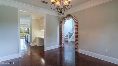 Luxurious custom built home located on the 1st hole in the on The Oaks Golf Club in Mississippi - for sale on GolfHomes.com, golf home, golf lot