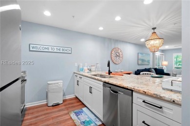 One minute from the Beach! This beautifully renovated 2-bedroom on Palmetto Dunes Golf Course and Resort in South Carolina - for sale on GolfHomes.com, golf home, golf lot