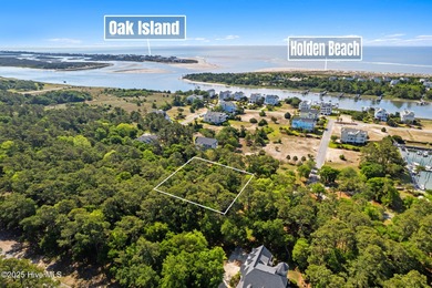 WATERFRONT COMMUNITY! Holden Beach Island is less than 5 miles on Lockwood Folly Country Club in North Carolina - for sale on GolfHomes.com, golf home, golf lot