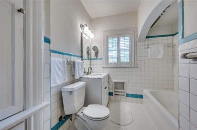 This stunning classic Tudor home from 1928 beautifully combines on Stevens Park Golf Course in Texas - for sale on GolfHomes.com, golf home, golf lot