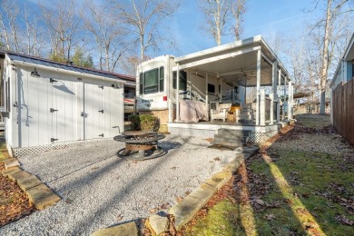 Nestled in the heart of Holiday Out RV Park, this charming on Lake Tansi Village Country Club in Tennessee - for sale on GolfHomes.com, golf home, golf lot