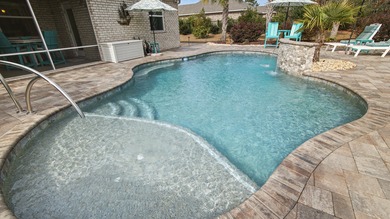 Step into your own private backyard oasis in this stunning on Windswept Dunes Golf Club in Florida - for sale on GolfHomes.com, golf home, golf lot