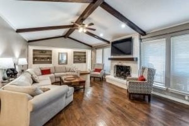 Welcome home to this One Story Floor Plan has a unique Circle on The Country Place in Texas - for sale on GolfHomes.com, golf home, golf lot