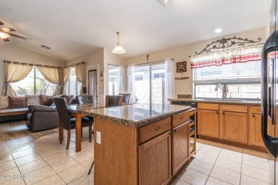 Beautiful single story home with relaxing, idyllic backyard on a on The Golf Club At Johnson Ranch in Arizona - for sale on GolfHomes.com, golf home, golf lot