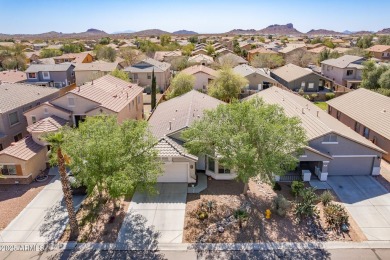 Beautiful single story home with relaxing, idyllic backyard on a on The Golf Club At Johnson Ranch in Arizona - for sale on GolfHomes.com, golf home, golf lot