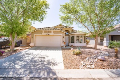 Beautiful single story home with relaxing, idyllic backyard on a on The Golf Club At Johnson Ranch in Arizona - for sale on GolfHomes.com, golf home, golf lot