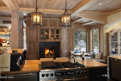 A refined interpretation of the European Alpine chalet, this on Vail Golf Club in Colorado - for sale on GolfHomes.com, golf home, golf lot