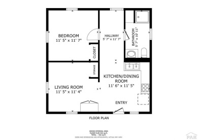 Don't let the size fool you-this 1 bedroom, 1 bathroom home is on Walsenburg Golf Club in Colorado - for sale on GolfHomes.com, golf home, golf lot