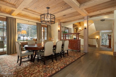 A refined interpretation of the European Alpine chalet, this on Vail Golf Club in Colorado - for sale on GolfHomes.com, golf home, golf lot