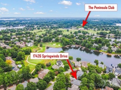 Rare find: single-level living in the Peninsula! Custom brick on The Peninsula Club in North Carolina - for sale on GolfHomes.com, golf home, golf lot