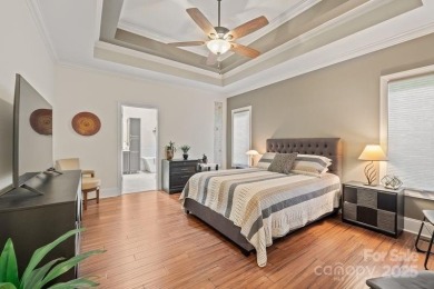 Rare find: single-level living in the Peninsula! Custom brick on The Peninsula Club in North Carolina - for sale on GolfHomes.com, golf home, golf lot