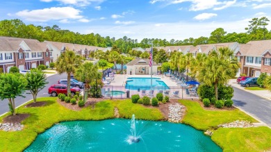 Welcome home to your new end unit townhome with 3 bedrooms, 2.5 on River Oaks Golf Plantation  in South Carolina - for sale on GolfHomes.com, golf home, golf lot