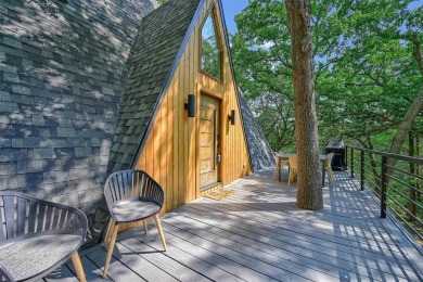 This one of a kind Scandanavian inspired A-frame offers a on Tanglewood Resort in Texas - for sale on GolfHomes.com, golf home, golf lot