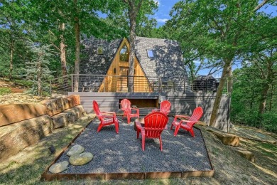 This one of a kind Scandanavian inspired A-frame offers a on Tanglewood Resort in Texas - for sale on GolfHomes.com, golf home, golf lot