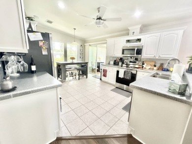 Welcome to this beautifully maintained 3-bedroom, 2-bathroom on Crane Lakes Golf and Country Club in Florida - for sale on GolfHomes.com, golf home, golf lot