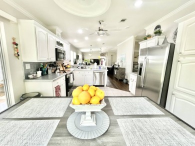Welcome to this beautifully maintained 3-bedroom, 2-bathroom on Crane Lakes Golf and Country Club in Florida - for sale on GolfHomes.com, golf home, golf lot