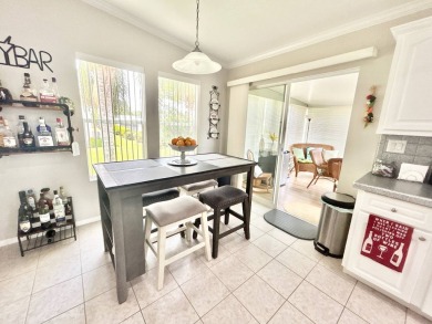 Welcome to this beautifully maintained 3-bedroom, 2-bathroom on Crane Lakes Golf and Country Club in Florida - for sale on GolfHomes.com, golf home, golf lot