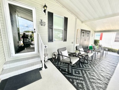 Welcome to this beautifully maintained 3-bedroom, 2-bathroom on Crane Lakes Golf and Country Club in Florida - for sale on GolfHomes.com, golf home, golf lot