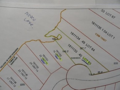 Lot 16, a buildable wooded lot on Nepco Lake, Central Wis. Build on The Ridges Golf Club in Wisconsin - for sale on GolfHomes.com, golf home, golf lot