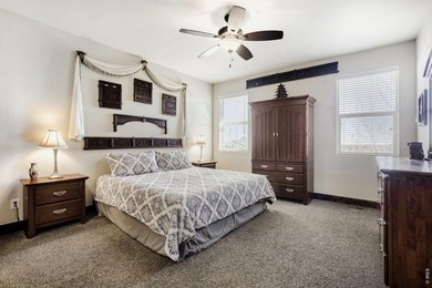 Experience refined Colorado living in this stunning Hudson model on Raindance National Golf Course in Colorado - for sale on GolfHomes.com, golf home, golf lot