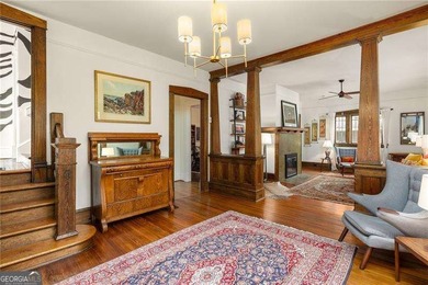 Perched proudly atop a hill in the heart of Candler Park, this on Candler Park Golf Course in Georgia - for sale on GolfHomes.com, golf home, golf lot